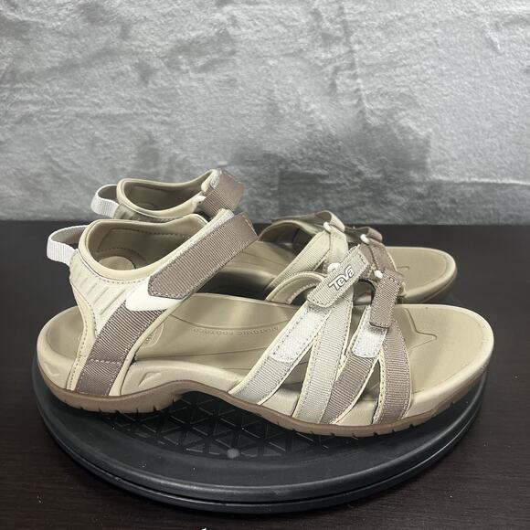 Teva Women's Size 8 Tirra Sport Hiking Water Sandals Classic Beige NWOB - Picture 1 of 11